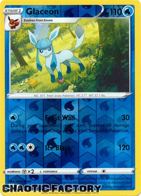 Glaceon reverse holo